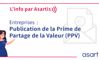 L'info par Asartis : Prime partage de la valeur