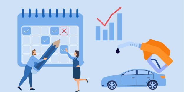 Report-cotisations-hausse-carburant